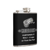 Humoureuze gamer heupfles (Rechts)