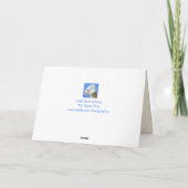 Humoureuze gans Birthday Kaart (Achterkant)