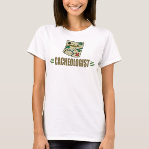 Humoureuze geocaching t-shirt