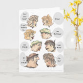 Humoureuze geruchten zijn goed voor jou kaart (Gele Bloem)