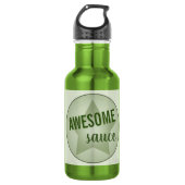 Humoureuze Geweldige saus Speciaal pasta Star Waterfles (Voorkant)