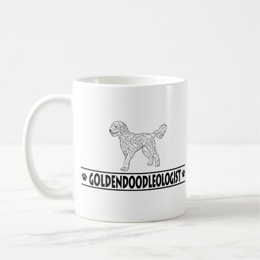 Humoureuze Goldendole Koffiemok (Links)