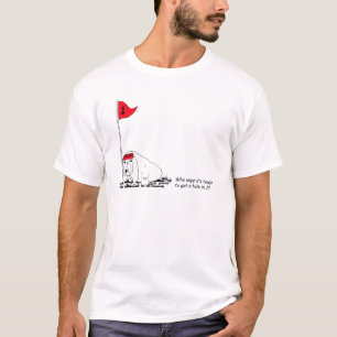Humoureuze Golfhond T-shirt
