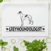 Humoureuze GREYHOUND DOGS Theedoek (Gevouwen)