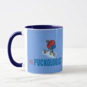 Humoureuze ijshockey mok (Links)