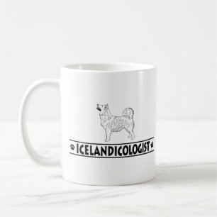 Humoureuze IJslandse Sheepdog Koffiemok