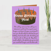 Humoureuze Kaart van Birthday - Birthday Food (Voorkant)