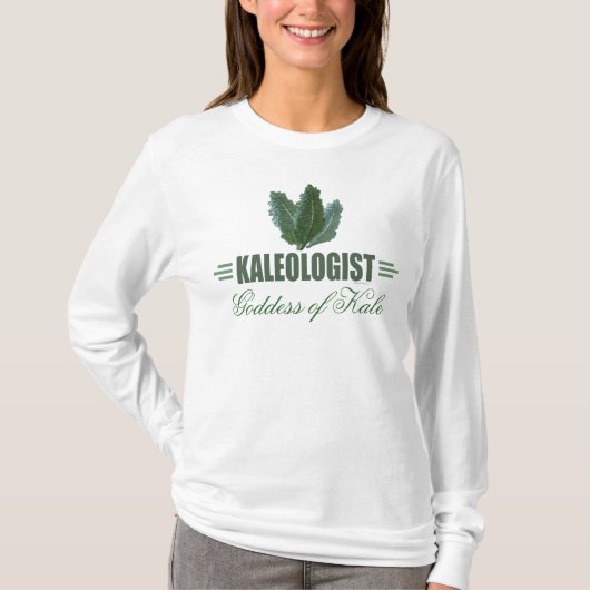 Humoureuze Kale T-shirt (Voorkant)