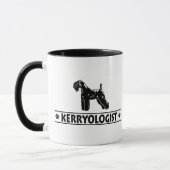 Humoureuze Kerry Blue Terrier Mok (Links)