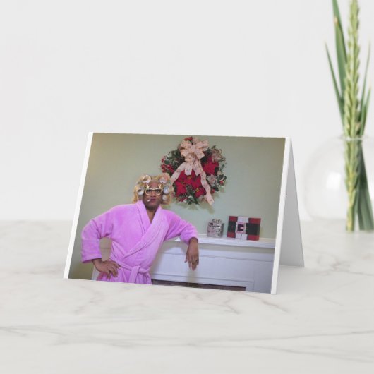 Humoureuze kerstKaart Feestdagen Kaart (Voorkant)