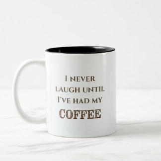 Humoureuze koffiebeker met tweetone Mok, 11 oz Tweekleurige Koffiemok