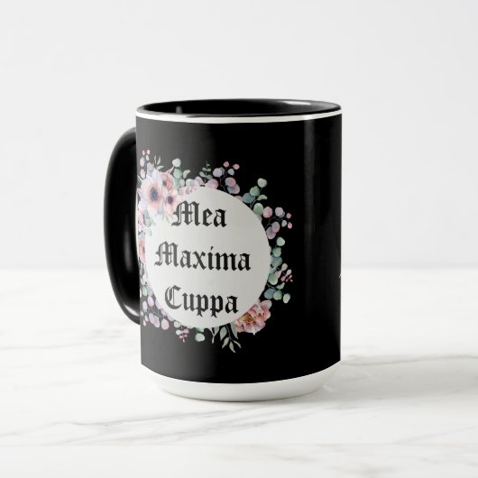 Humoureuze Latijns-katholieke gemiddelde Maxima Cu Mok (Voorkant links)