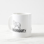 Humoureuze Leonberger Koffiemok (Voorkant links)