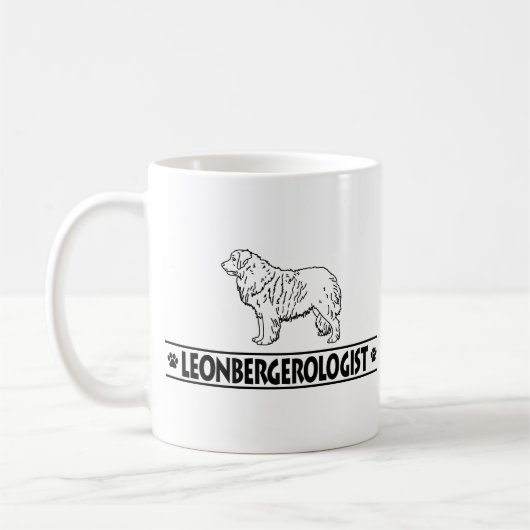 Humoureuze Leonberger Koffiemok (Links)