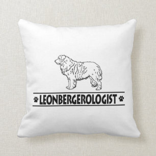 Humoureuze Leonberger Kussen
