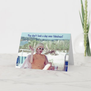 Humoureuze luchtrollers: "Birthday" Kaart