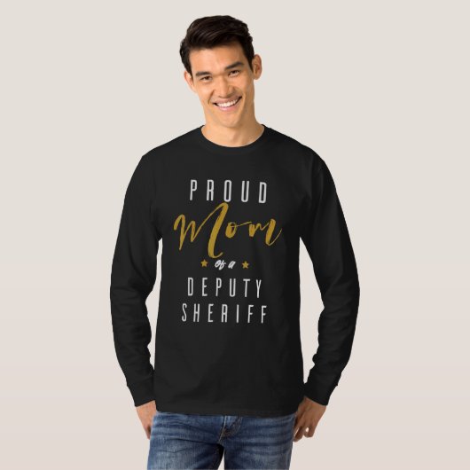 Humoureuze mama van Marshal Police Mannen Vrouwen T-shirt (Voorkant volledig)
