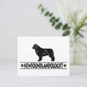 Humoureuze Newfoundland Briefkaart (Staand voorkant)