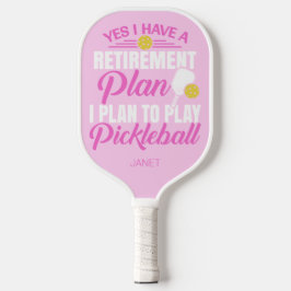 Humoureuze roze Paddle