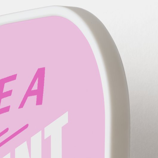 Humoureuze roze Paddle (Links Detail)