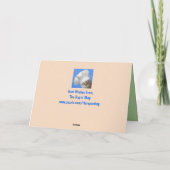 Humoureuze schapendienst op zaterdag kaart (Achterkant)