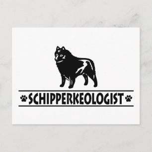 Humoureuze Schipperke Briefkaart