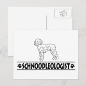 Humoureuze Schnole Briefkaart (Voorkant / Achterkant)