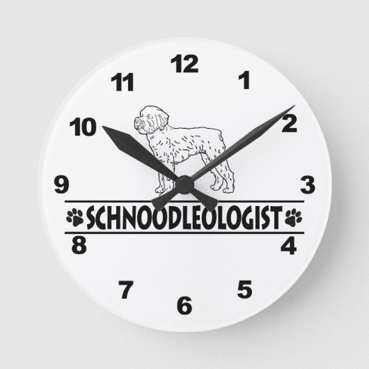 Humoureuze Schnole Ronde Klok (Voorkant)