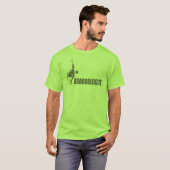 Humoureuze skateboarden t-shirt (Voorkant volledig)