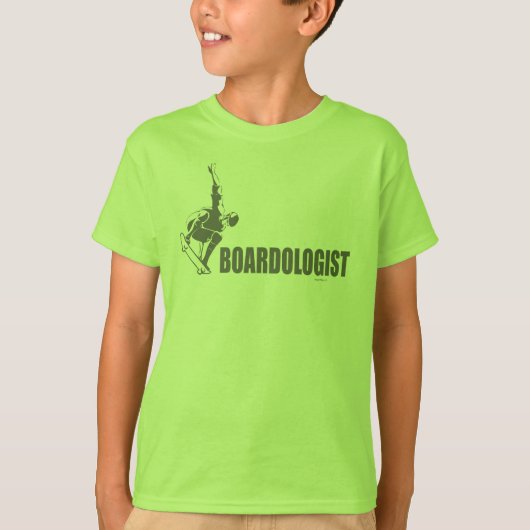 Humoureuze skateboarden t-shirt (Voorkant)