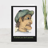 Humoureuze Skydiving Guy Kaart (Voorkant)