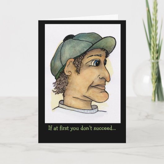 Humoureuze Skydiving Guy Kaart (Voorkant)