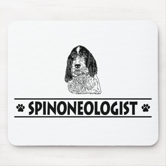 Humoureuze Spinone Italiano Muismat (Voorkant)