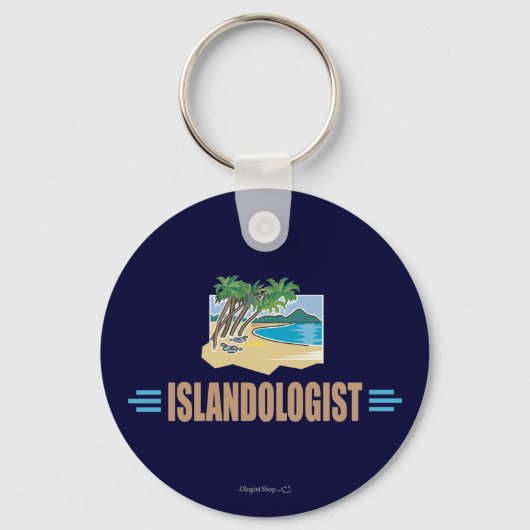Humoureuze strand sleutelhanger (Voorkant)