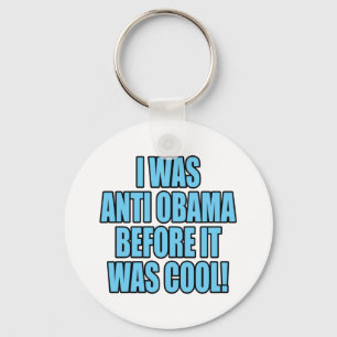 Humoureuze T-shirts en Bumperstickers tegen Obama Sleutelhanger