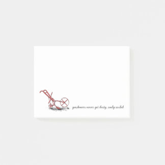 Humoureuze tuin Tiller Gardener's Post-it® Notes