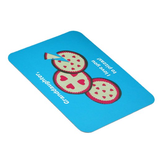 Humoureuze Valentijn voor kleindochter Magneet (Rechterzijde)