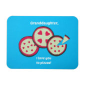 Humoureuze Valentijn voor kleindochter Magneet (Horizontaal)