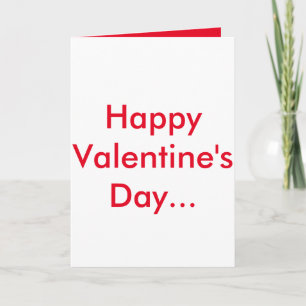 Humoureuze Valentijnse kaart