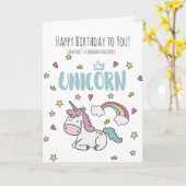 Humoureuze verjaardag kaart (Gele Bloem)