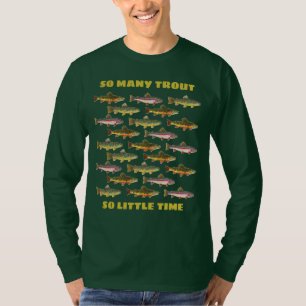 Humoureuze vissersforel Vist T-shirt