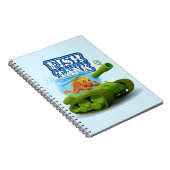 Humoureuze vistank notitieboek (Rechterzijde)