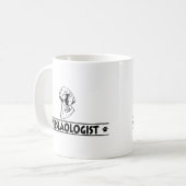 Humoureuze Vizsla Koffiemok (Voorkant links)