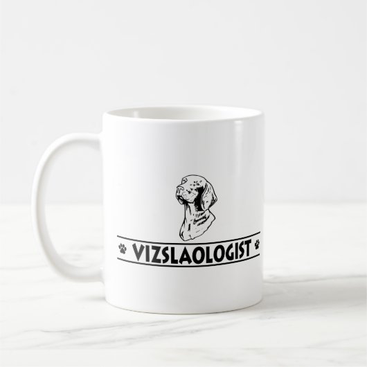 Humoureuze Vizsla Koffiemok (Links)