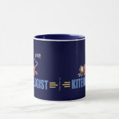 Humoureuze vlieger mok (Midden)
