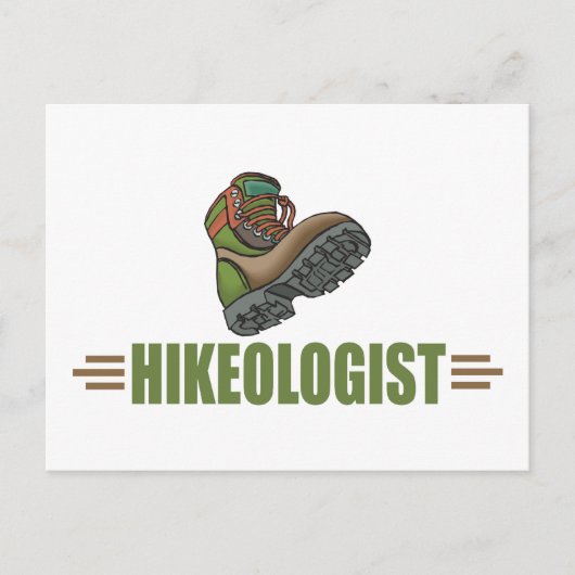 Humoureuze wandeling briefkaart (Voorkant)