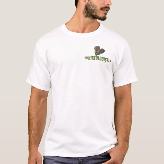 Humoureuze wandeling t-shirt (Voorkant)