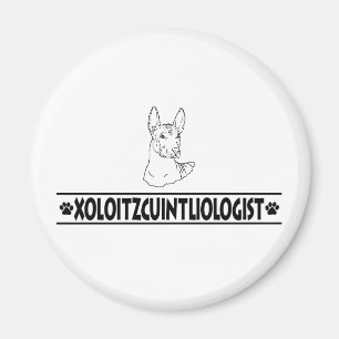 Humoureuze Xoloitzcuintli Magneet