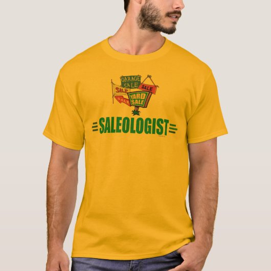 Humoureuze Yard Sale T-shirt (Voorkant)