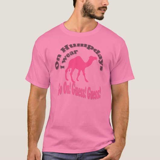 Hump dag en kameel t-shirt (Voorkant)